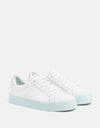Trainers with heel detail