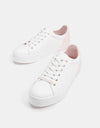 Trainers with heel detail