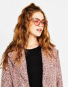 Paint-Splatter Fleece Pullover