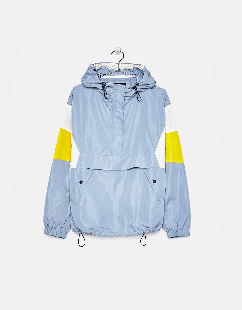 Jacket with pouch pocket