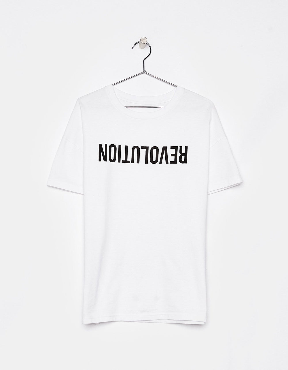 Cotton T-shirt with slogan